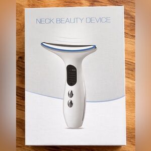 Neck Beauty Device IPL EMS Microcurrent Sonic Facial Massager Skin Care Tool
